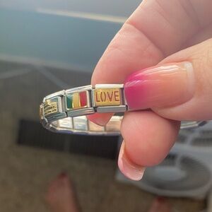 Italian bracelet charm